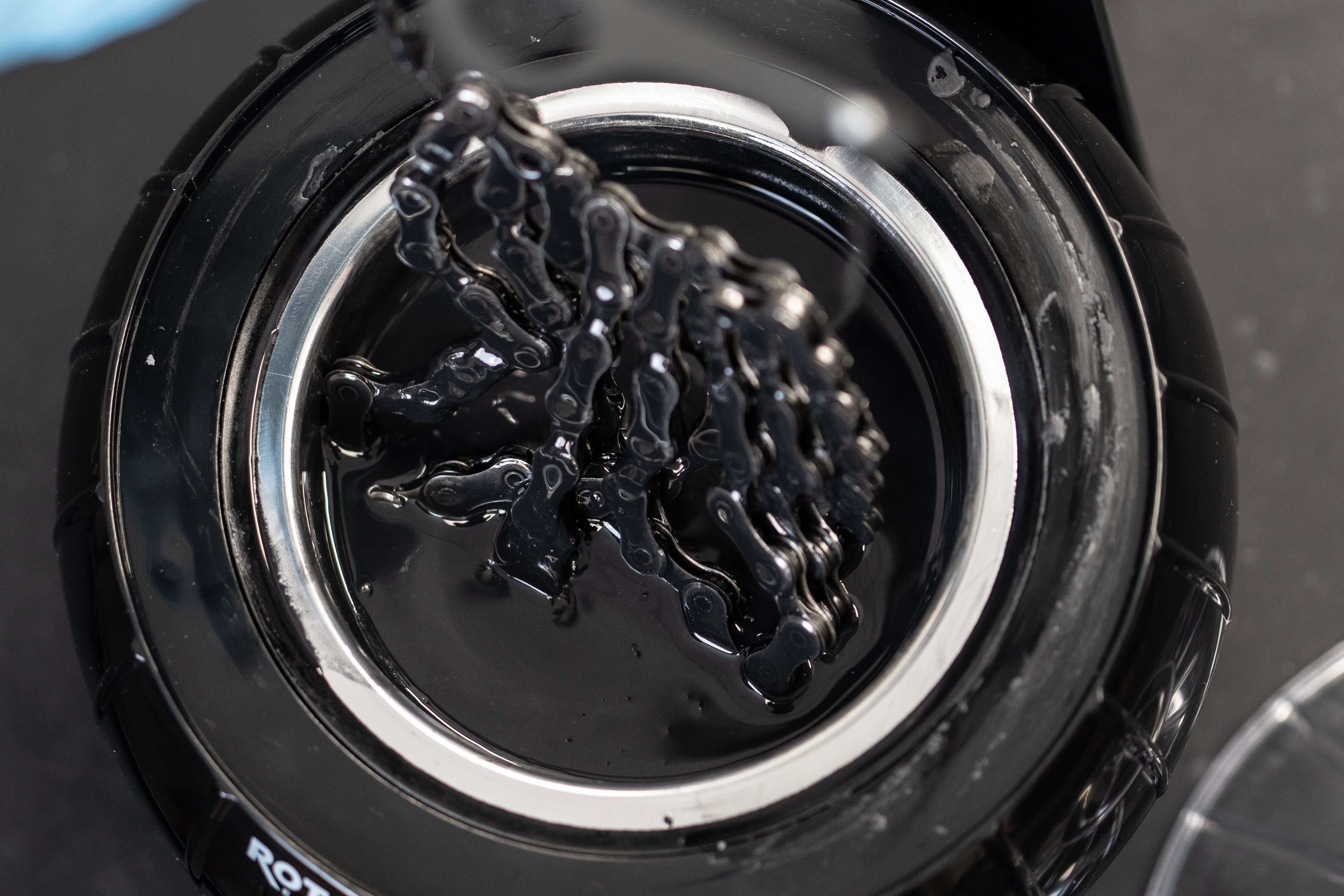 Chain Waxing System, with ½ LB of Wax Hot Melt Chain Wax