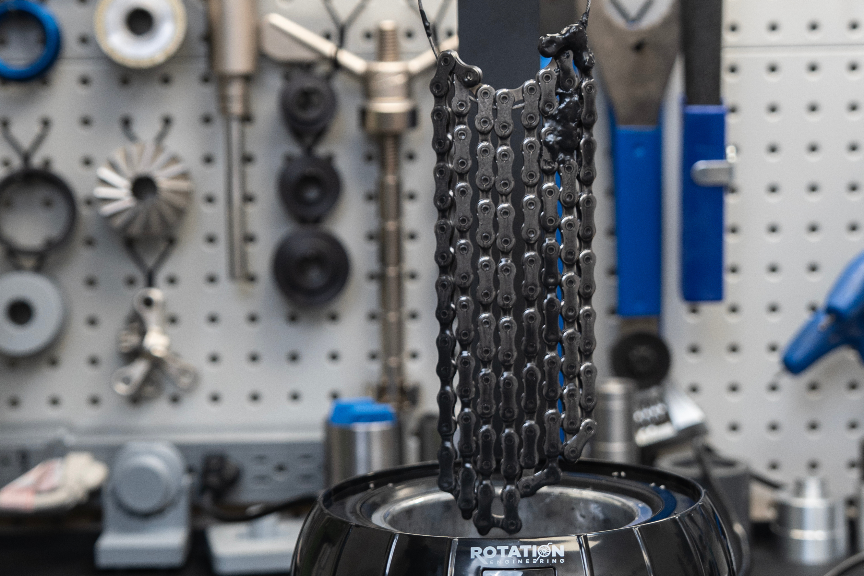 Chain Waxing System, with ½ LB of Wax Hot Melt Chain Wax