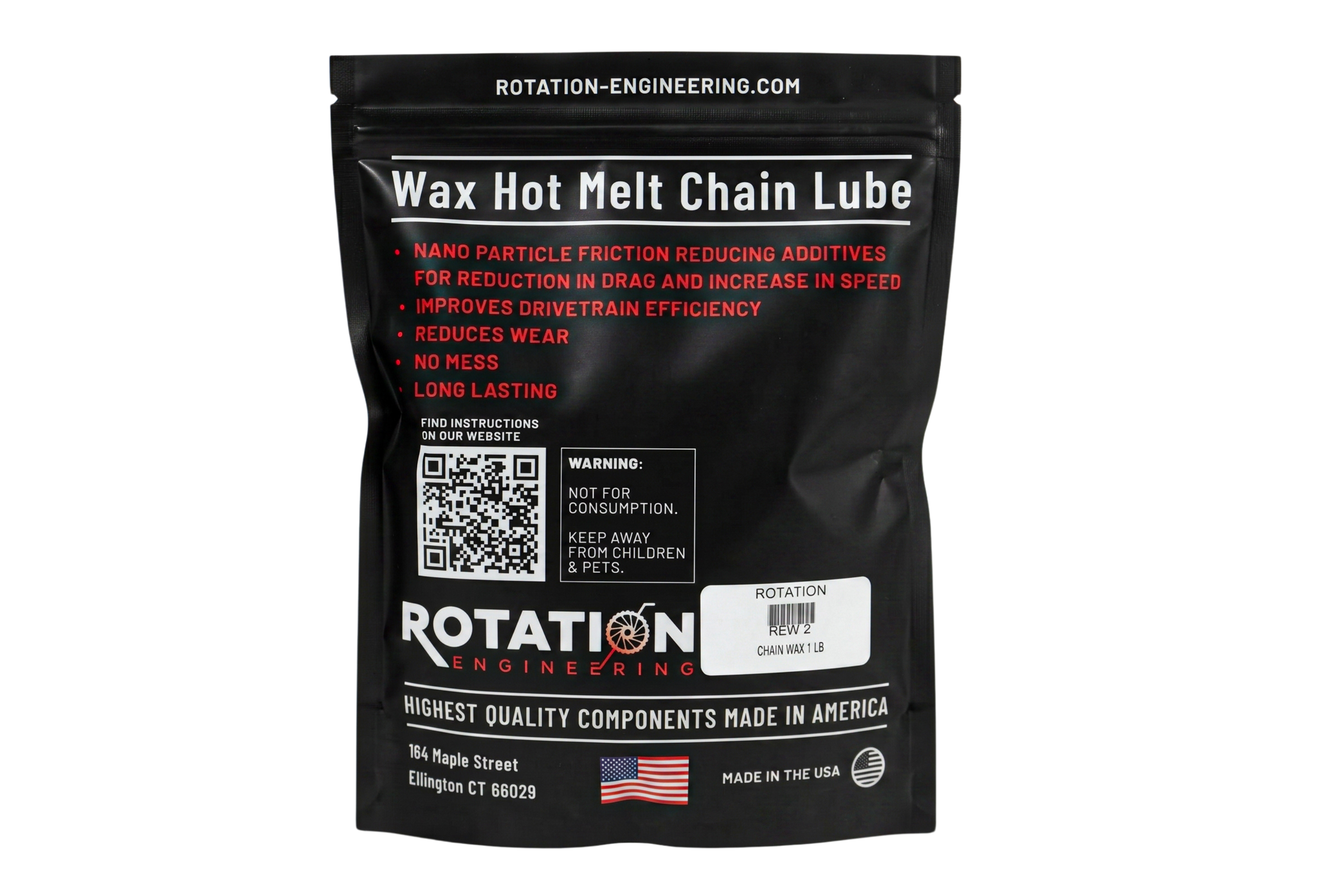 Wax Hot Melt Chain Lube